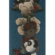 The Bear Club Wall Tapestry Bell Pull | Close Up 1