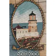 Light Houses of the East- Arago Wall Tapestry Bell Pull | Close Up 1