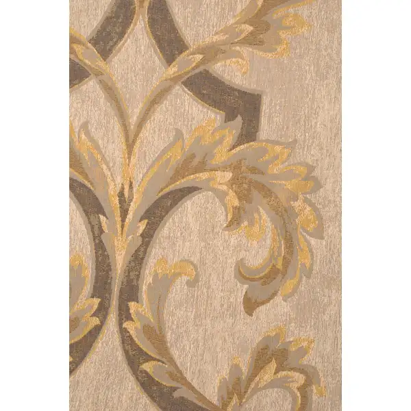 Leaf Brocade French Wall Tapestry | Close Up 1