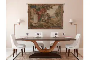 Bouquet au Drape No People French Wall Tapestry