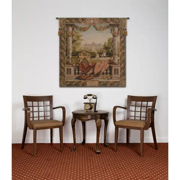 Terrasse Au Chateau II French Wall Tapestry | Life Style 1