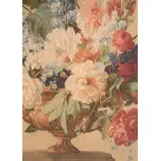 Bouquet Iris Clair French Wall Tapestry - 44 in. x 58 in. Wool/cotton/others by Charlotte Home Furnishings | Close Up 2