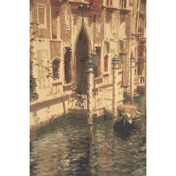 Majesty Of Venice Belgian Tapestry Wall Hanging - 41 in. x 56 in. cotton/viscose/Polyamide by Charlotte Home Furnishings | Close Up 2