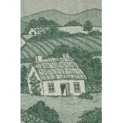 Irish Blessing Cottage Afghan Throw | Close Up 1