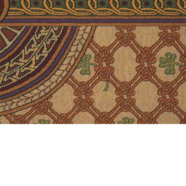 Celtic Cross Tapestry Throw | Close Up 2