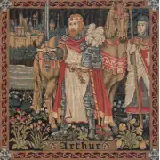Legendary King Arthur I Belgian Cushion Cover | Close Up 1