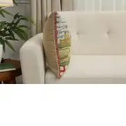 Templier III Belgian Sofa Pillow Cover | Close Up 2