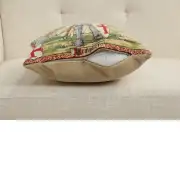 Templier III Belgian Sofa Pillow Cover | Close Up 4