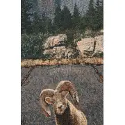 Glacier National Park Afghan Throw | Close Up 1