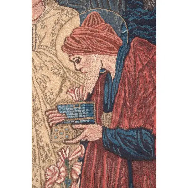 The Adoration of the Magi III Belgian Tapestry Wall Hanging | Close Up 2