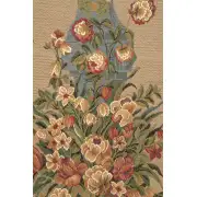 Loggia Columns Belgian Tapestry Wall Hanging - 122 in. x 106 in. Treveria/Cotton/Wool/mercuraise by Jan Baptist Vrients | Close Up 2