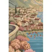 Promenade By The Lake Italian Tapestry | Close Up 2