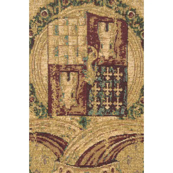 Stemma Tours Chenille Italian Tapestry | Close Up 2