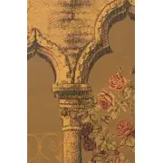 Rose Colonnade Belgian Tapestry Wall Hanging | Close Up 2