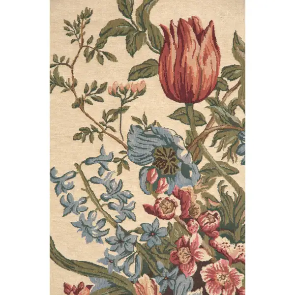 Annie's Bouquet Belgian Tapestry Wall Hanging | Close Up 1