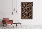 Elegant Floral Scroll Belgian Tapestry Wall Hanging | Life Style 1
