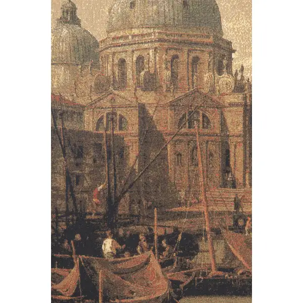 Grand Canal Santa Maria Belgian Tapestry Wall Hanging | Close Up 1