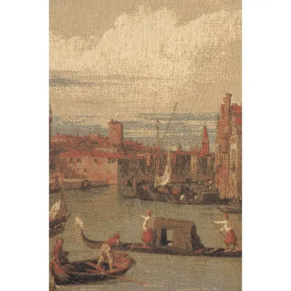 Grand Canal Santa Maria Belgian Tapestry Wall Hanging | Close Up 2