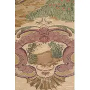 Verdure Castle Belgian Tapestry Wall Hanging - 34 in. x 54 in. Cotton/Viscose/Polyester by Albert Williams | Close Up 2