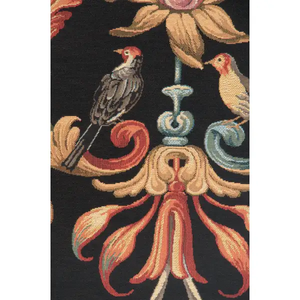 Parrot's Fantasy Belgian Tapestry Wall Hanging - 25 in. x 50 in. Cotton/Viscose/Polyester/Mercurise by Charlotte Home Furnishings | Close Up 2