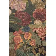 Fragrant Pedestal Black Belgian Tapestry Wall Hanging | Close Up 2