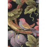 Eve's Floral Paradise Vertical Belgian Tapestry Wall Hanging | Close Up 1