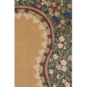 Fruit Medley II Lined Belgian Throw - 58 in. x 58 in. Cotton by William Morris | Close Up 1