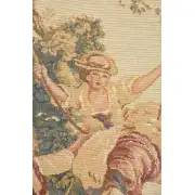 Swing V Belgian Tapestry Wall Hanging | Close Up 1