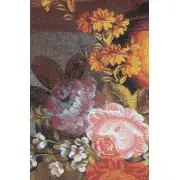 Bouquet Diana Belgian Tapestry Wall Hanging - 18 in. x 22 in. Cotton/Wool/Polyester by Rembrandt | Close Up 1