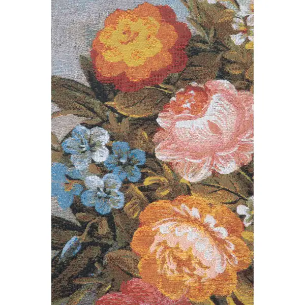 Bouquet Diana Belgian Tapestry Wall Hanging | Close Up 2