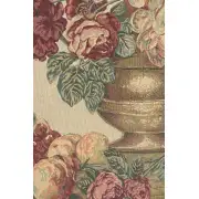 Vase on Beige Mini European Tapestry | Close Up 2