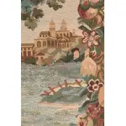 Verdure Castle Landscape Right European Tapestry | Close Up 2