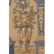 Loggia Columns Horizontal Belgian Tapestry Wall Hanging - 65 in. x 54 in. Cotton/Treveria/Viscose/polyester/Mercurise by Jan Baptist Vrients | Close Up 1