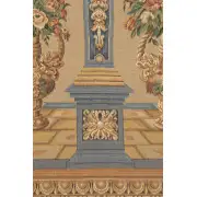 Loggia Columns Horizontal Belgian Tapestry Wall Hanging - 65 in. x 54 in. Cotton/Treveria/Viscose/polyester/Mercurise by Jan Baptist Vrients | Close Up 2