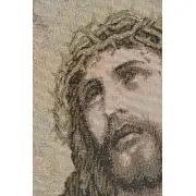 Christ Thorn's on Head Italian Wall Tapestry | Close Up 1
