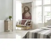 Christ Thorn's on Head Italian Wall Tapestry | Life Style 1