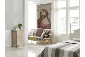 Christ Thorn's on Head European Tapestries