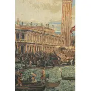 Bucintoro I Italian Wall Tapestry | Close Up 1