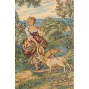 Minuetto Grande Italian Tapestry - 64 in. x 26 in. Cotton/Polyester/Viscose by Francois Boucher | Close Up 2