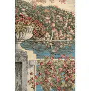 Giardino Sul Lago Italian Tapestry - 53 in. x 34 in. ACotton/viscose by Alberto Passini | Close Up 2