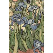 Iris Small by Van Gogh Italian Tapestry | Close Up 2