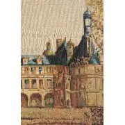 Chambord Castle Small Belgian Tapestry Wall Hanging | Close Up 2