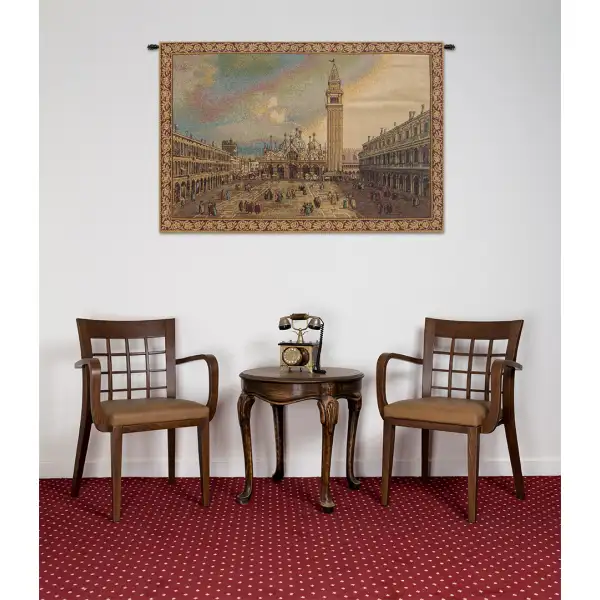 San Marco Square Small Italian Tapestry | Life Style 1