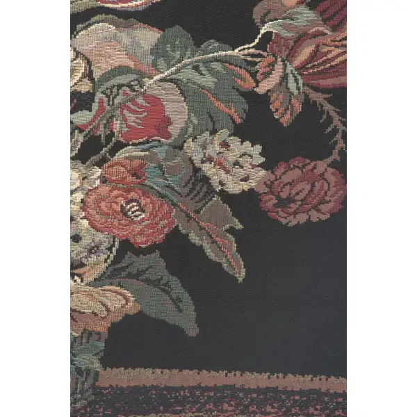 The Vase in Black European Tapestry | Close Up 2