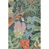 Jungle and Four Birds French Tapestry | Close Up 1