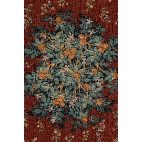 Orange Tree II Large Decorative Table Mat | Close Up 3