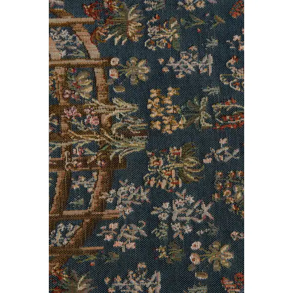 Licorne Captive Bleu Small Decorative Table Mat | Close Up 4