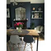 Licorne Captive Bleu Small Decorative Table Mat | Life Style 1