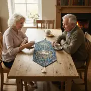 Licorne Captive Bleu Small Decorative Table Mat | Life Style 2