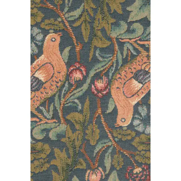 Brother Rabbit Small French Table Mat - 35 in. x 14 in. Wool/cotton/others by William Morris | Close Up 1